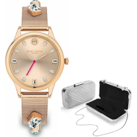 OROLOGIO DA POLSO DAISY DIXON Mod. LILY 11 + CLUTCH BAG Special Pack