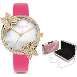 OROLOGIO DA POLSO DAISY DIXON Mod. KENDALL 27 + CLUTCH BAG Special Pack