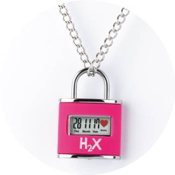 OROLOGIO DA POLSO H2X Mod. IN LOVE Anniversary Data Alarm