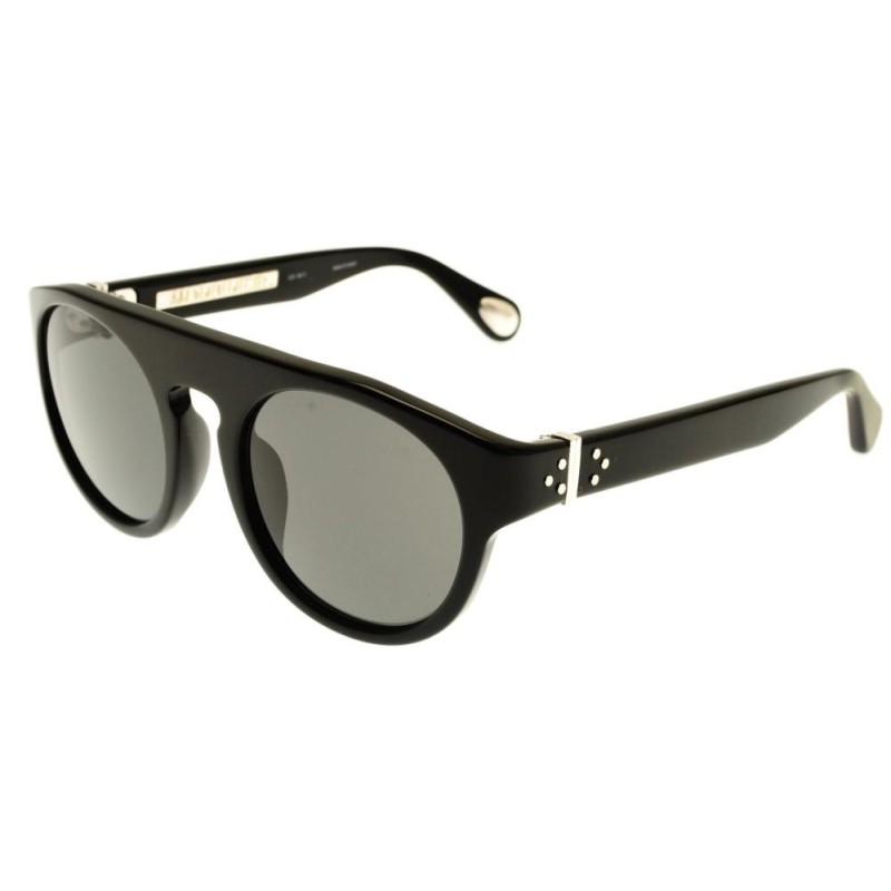 OCCHIALE DA SOLE LINDA FARROW MOD. ANN DEMEULEMEESTER 10 BLACK 925 SILVER