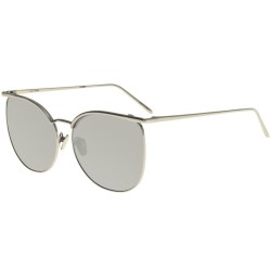 OCCHIALE DA SOLE LINDA FARROW MOD. LINDA FARROW 509 WHITE GOLD MIRROR