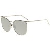 OCCHIALE DA SOLE LINDA FARROW MOD. LINDA FARROW 509 WHITE GOLD MIRROR