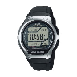 OROLOGIO DA POLSO CASIO WAVE CEPTOR - WORLD TIME, RADIO CONTROLLED, Radio signal receiver (EU, USA, Japan) â€¢ Stop function â€¢