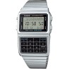 OROLOGIO DA POLSO CASIO DATABANK CALCULATOR STEEL - Matt case