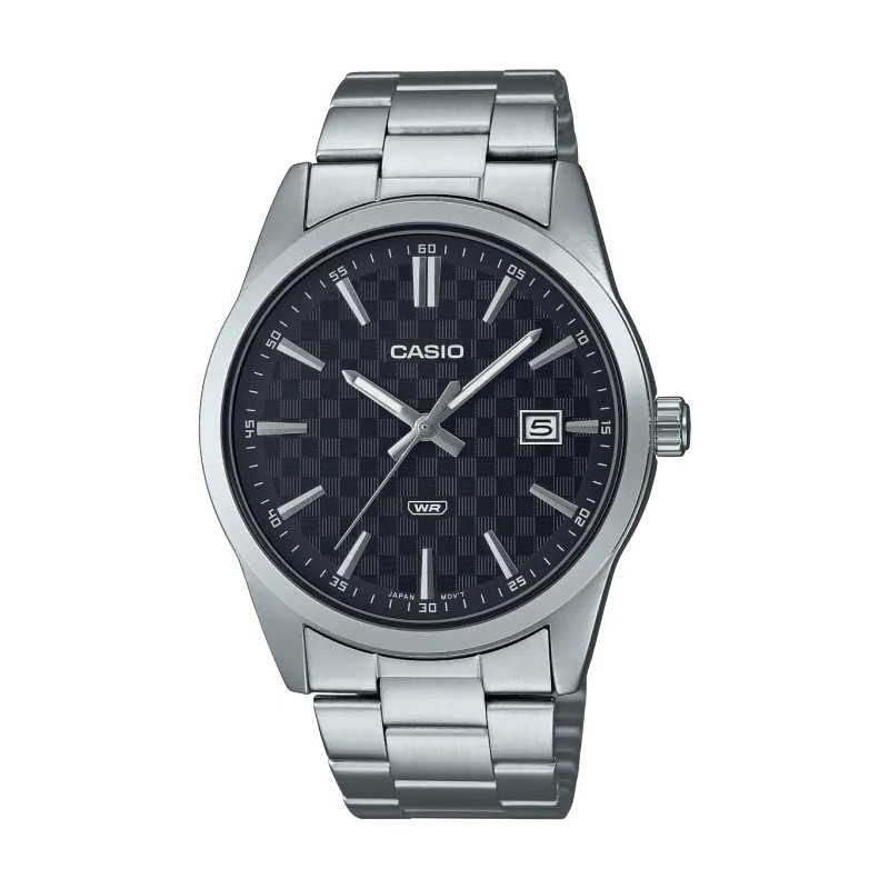 OROLOGIO DA POLSO CASIO DATE CARBON LOOK DIAL - Black