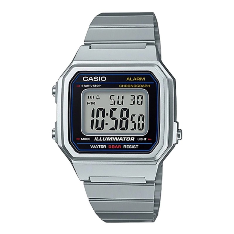 OROLOGIO DA POLSO CASIO VINTAGE UNISEX STEEL