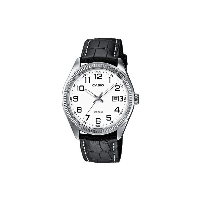 OROLOGIO DA POLSO CASIO COLLECTION Mod. DATE -WHITE, NUMBERS