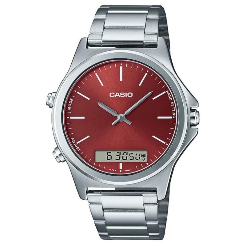 OROLOGIO DA POLSO CASIO COLLECTION Mod. ANA-DIGIT ALARM Red