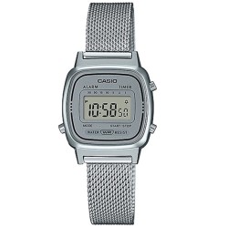 OROLOGIO DA POLSO CASIO VINTAGE MINI Steel Silver Mesh