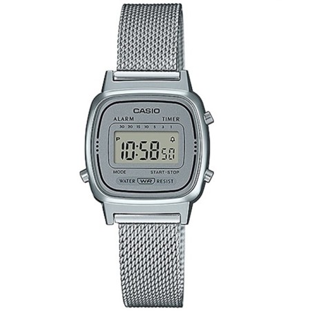 OROLOGIO DA POLSO CASIO VINTAGE MINI Steel Silver Mesh