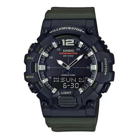 OROLOGIO DA POLSO CASIO ILLUMINATOR Black - Army Green