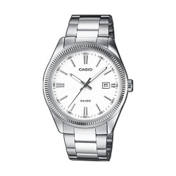 OROLOGIO DA POLSO CASIO COLLECTION Mod. DATE - WHITE, INDEX