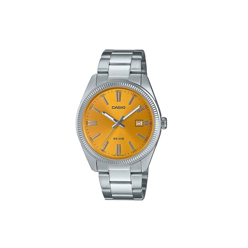 OROLOGIO DA POLSO CASIO COLLECTION Mod. DATE - MUSTARD YELLOW