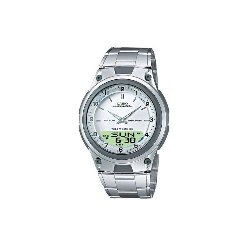 OROLOGIO DA POLSO CASIO ILLUMINATOR TELEMEMO 3D