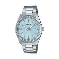 OROLOGIO DA POLSO CASIO COLLECTION Mod. DATE - GOLF BALL DIAL - Light Blue