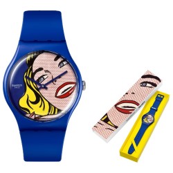 SWATCH Mod. GIRL BY ROY LICHTENSTEIN, THE WATCH OROLOGIO DA POLSO