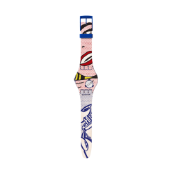 SWATCH Mod. GIRL BY ROY LICHTENSTEIN, THE WATCH OROLOGIO DA POLSO