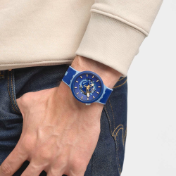 SWATCH Mod. BOUNCING BLUE OROLOGIO DA POLSO