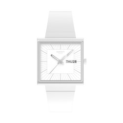 SWATCH Mod. WHAT IFâ€¦ALLWHITE? OROLOGIO DA POLSO