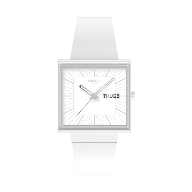 SWATCH Mod. WHAT IFâ€¦ALLWHITE? OROLOGIO DA POLSO