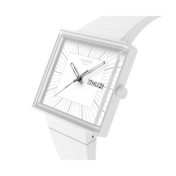 SWATCH Mod. WHAT IFâ€¦ALLWHITE? OROLOGIO DA POLSO