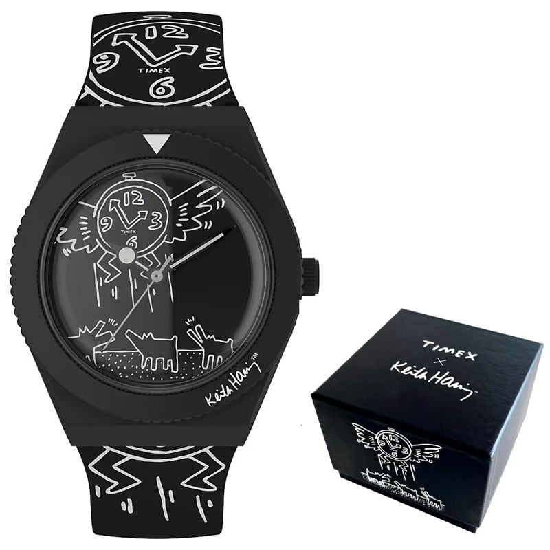 OROLOGIO DA POLSO TIMEX Mod. Q X KEITH HARING Special Edt.