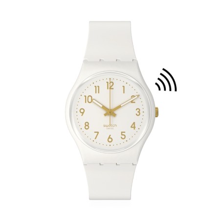 SWATCH Mod. WHITE BISHOP PAY! OROLOGIO DA POLSO