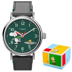 OROLOGIO DA POLSO TIMEX Mod. PEANUTS COLLECTION - THE WATERBURY - Snoopy Woodstock Ice Skating - Special Pack