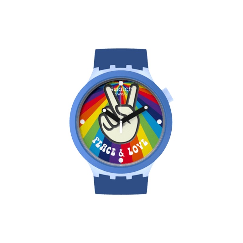 SWATCH Mod. PEACE HAND LOVE OROLOGIO DA POLSO