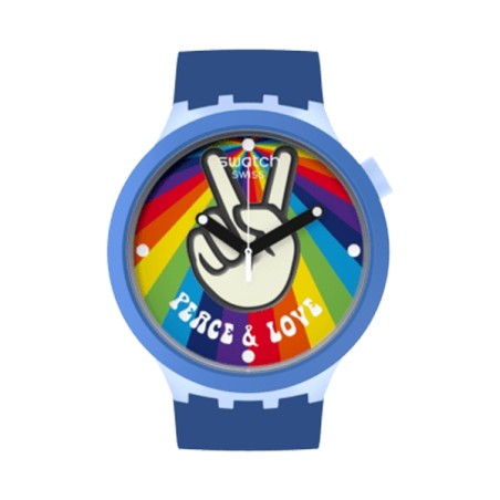 SWATCH Mod. PEACE HAND LOVE OROLOGIO DA POLSO