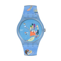 SWATCH Mod. BLUE SKY, BY VASSILY KANDINSKY OROLOGIO DA POLSO