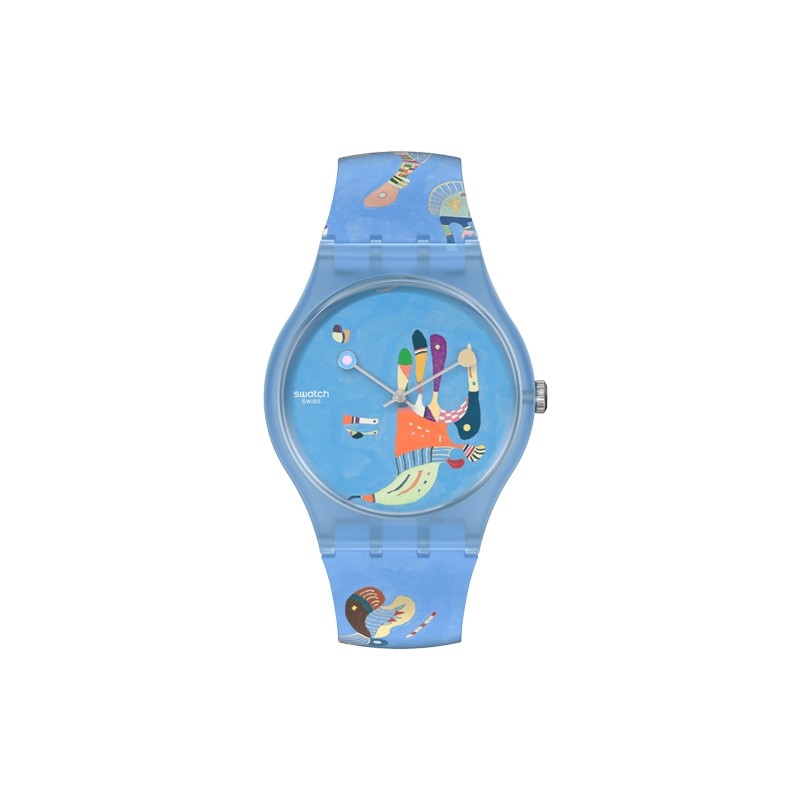 SWATCH Mod. BLUE SKY, BY VASSILY KANDINSKY OROLOGIO DA POLSO