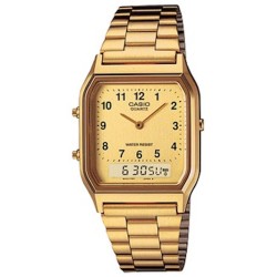 CASIO VINTAGE Mod. EDGY COLLECTION GOLD OROLOGIO DA POLSO