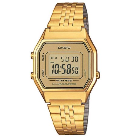 CASIO VINTAGE Mod. ICONIC LADY GOLD GOLD OROLOGIO DA POLSO