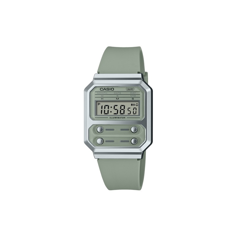 CASIO VINTAGE Mod. EDGY COLLECTION - SAGE GREEN ***SPECIAL PRICE*** OROLOGIO DA POLSO