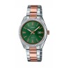 CASIO COLLECTION Mod. DATE - TWO TONES, FOREST GREEN OROLOGIO DA POLSO