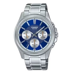 CASIO Mod. DAY DATE MULTIFUNCTION - BLUE OROLOGIO DA POLSO