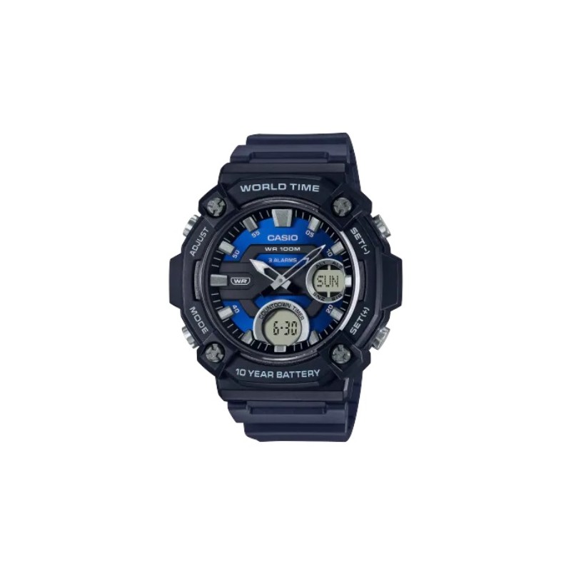 CASIO Mod. OVERSIZE 10 YEAR BATTERY OROLOGIO DA POLSO