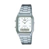 CASIO VINTAGE Mod. EDGY COLLECTION - White OROLOGIO DA POLSO