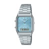 CASIO VINTAGE Mod. EDGY COLLECTION - Light Blue OROLOGIO DA POLSO