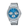 CASIO Mod. DAY DATE MULTIFUNCTION - LIGHT BLUE OROLOGIO DA POLSO