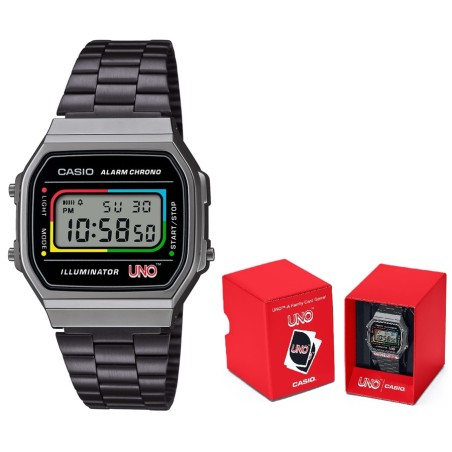 CASIO VINTAGE Mod. ICONIC - UNOâ„¢ Mattel COLLABORATION Limited Edition OROLOGIO DA POLSO