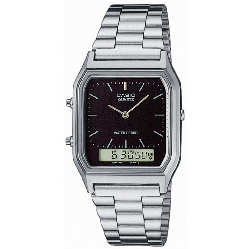 CASIO VINTAGE Mod. EDGY COLLECTION - Black OROLOGIO DA POLSO