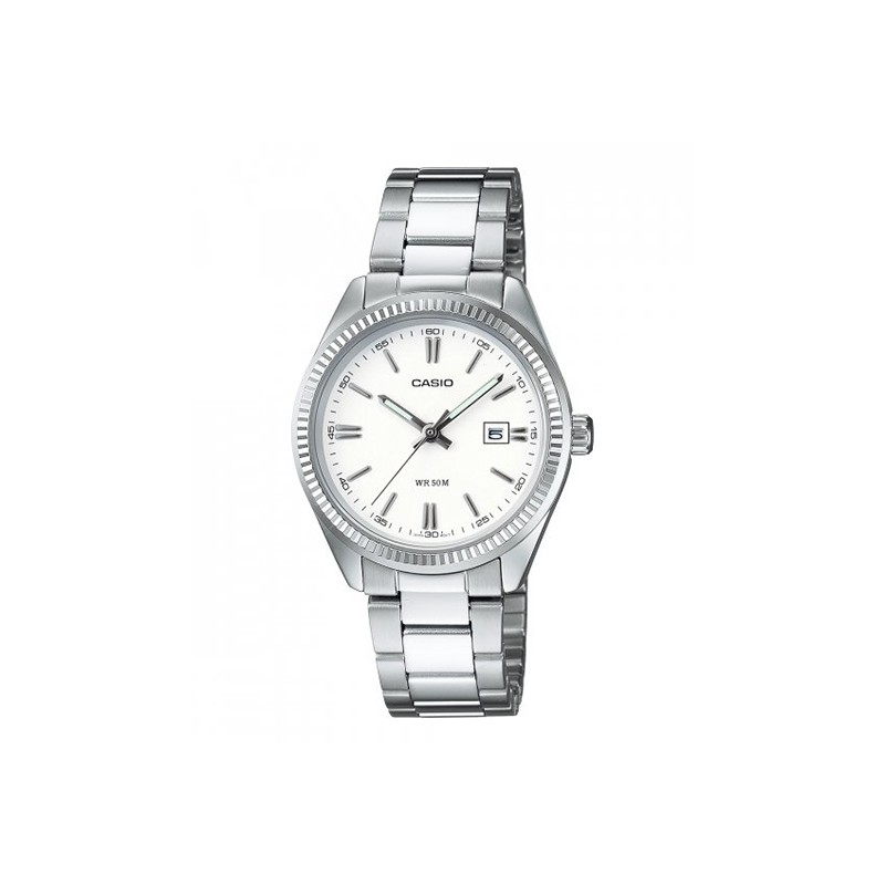 CASIO COLLECTION Mod. LADY DATE- WHITE OROLOGIO DA POLSO