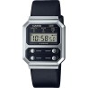 CASIO VINTAGE Mod. EDGY COLLECTION - BLACK LEATHER STRAP ***SPECIAL PRICE*** OROLOGIO DA POLSO