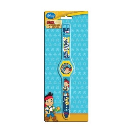 OROLOGIO DA POLSO WALT DISNEY KID WATCH Mod. JAKE THE PIRATE - Blister pack