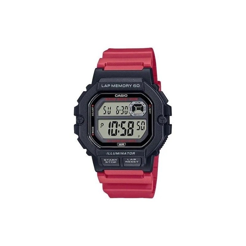 CASIO SPORT Mod. ILLUMINATOR LAP MEMORY 60 OROLOGIO DA POLSO