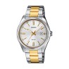 CASIO COLLECTION Mod. DATE - CHAMPAGNE, TWO TONES OROLOGIO DA POLSO