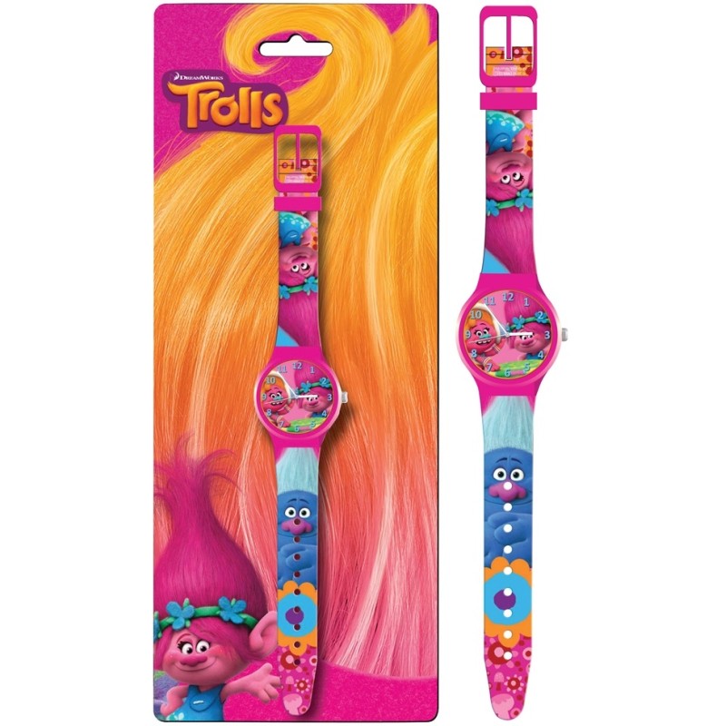 OROLOGIO DA POLSO WALT DISNEY KID WATCH Mod. TROLLS - Blister pack