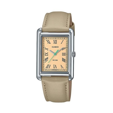 CASIO COLLECTION Mod. LADY SQUARE Cream OROLOGIO DA POLSO